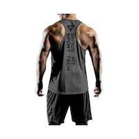 Genius Store Erkek Dry Fit Y-back Gym Fitness Sporcu Atleti Genıus-fıt Füme Genius Store Erkek Dry Fit Y-back Gym Fitness Sporcu Atleti Genıus-fıt Füme