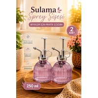 Porsima 15731 2'li Cam Sprey Şişe Seti 250 Ml Mor Cam Çiçek Bitki Sulama Püskürtücü & Sprey Yağdanlık Porsima 15731 2'li Cam Sprey Şişe Seti 250 Ml Mor Cam Çiçek Bitki Sulama Püskürtücü & Sprey Yağdanlık