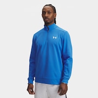 Under Armour Armour Fleece Erkek Mavi Dik Yaka Sweatshirt Mavi Under Armour Armour Fleece Erkek Mavi Dik Yaka Sweatshirt Mavi