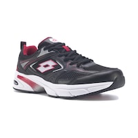 Lotto Athens 5fx Siyah Erkek Sneaker Siyah-kırmızı