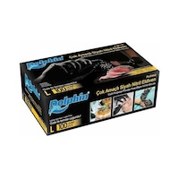 Dolphin Pudrasız Çok Amaçlı Siyah Nitril Eldiven 100'lü L Dolphin Pudrasız Çok Amaçlı Siyah Nitril Eldiven 100'lü L