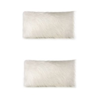 Enc Home 2 Adet 35x50 Peluş Kırlent Kılıfı Beyaz Enc Home 2 Adet 35x50 Peluş Kırlent Kılıfı Beyaz