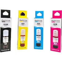 Epson Ecotank L3150 Muadil 103 Mürekkep Seti Renkli Epson Ecotank L3150 Muadil 103 Mürekkep Seti Renkli