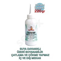 Duvar Tamir Dolgusu 220gr, Beyaz, Suya Dayanıklı, Üzeri Boyanabilir Diğer Duvar Tamir Dolgusu 220gr, Beyaz, Suya Dayanıklı, Üzeri Boyanabilir Diğer