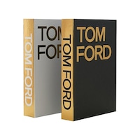 2'li Tomford Gold Set Dekoratif Kitap Kutu 2'li Tomford Gold Set Dekoratif Kitap Kutu