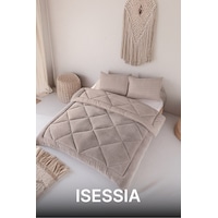Lüks Wellsoft Çift Taraflı Yumuşak 4 Mevsim Yorgan Seti Yorgan Uyku Seti Çeyiz 195 X 215cm Bej Lüks Wellsoft Çift Taraflı Yumuşak 4 Mevsim Yorgan Seti Yorgan Uyku Seti Çeyiz 195 X 215cm Bej