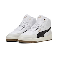 Puma Shuffle Downtown Mid Unisex Yetişkin Sneaker Beyaz Puma Shuffle Downtown Mid Unisex Yetişkin Sneaker Beyaz