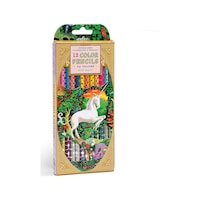 Eeboo Çift Uçlu 24 Renk Kuru Boya Kalemi - Unicorn Garden Çok Renkli Eeboo Çift Uçlu 24 Renk Kuru Boya Kalemi - Unicorn Garden Çok Renkli