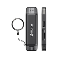 Ulanzi Cr3 3 İn 1 Usb-c Usb-a Kart Okuyucu Sd Microsd - X147 Ulanzi Cr3 3 İn 1 Usb-c Usb-a Kart Okuyucu Sd Microsd - X147