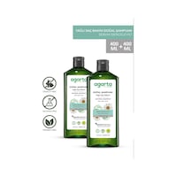 Agarta Yağlı Saçlar için Arındırıcı Tuzsuz Şampuan 2 x 400 ML Agarta Yağlı Saçlar için Arındırıcı Tuzsuz Şampuan 2 x 400 ML