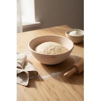 Bambum Puder - Ekmek Mayalama Sepeti Yuvarlak 22 Cm Ahşap Bambum Puder - Ekmek Mayalama Sepeti Yuvarlak 22 Cm Ahşap