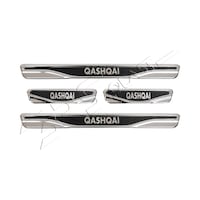 Nissan Qashqai Uyumlu Kapı Eşiği Karbon Krom 4 Parça Nissan Qashqai Uyumlu Kapı Eşiği Karbon Krom 4 Parça