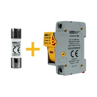 Mexxsun Dc Sigorta + Sigorta Yuvası 20a 1000v - 12 Adet Mexxsun Dc Sigorta + Sigorta Yuvası 20a 1000v - 12 Adet