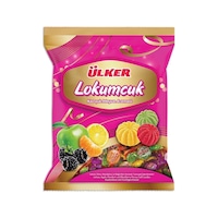 Lokumcuk Karışık Meyveli Yumuşak Şeker 350 Gr Lokumcuk Karışık Meyveli Yumuşak Şeker 350 Gr