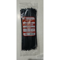 Pemsan 4.8x300 Plastik Cırt Kelepçe Kablo Bağı Siyah 100'lu Paket Pemsan 4.8x300 Plastik Cırt Kelepçe Kablo Bağı Siyah 100'lu Paket