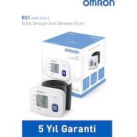 Omron RS1 Bilekten Dijital Pilli Tansiyon Aleti – Taşınabilir, Intellisense Teknolojili, 5 Yıl Garantili Omron RS1 Bilekten Dijital Pilli Tansiyon Aleti – Taşınabilir, Intellisense Teknolojili, 5 Yıl Garantili