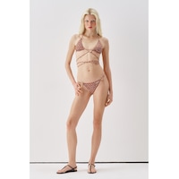 Sagaza Studio Ss6055 Çtır Çiçek Desenli Üçgen Bikini Set Cok Renklı Sagaza Studio Ss6055 Çtır Çiçek Desenli Üçgen Bikini Set Cok Renklı