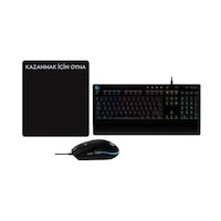 Logitech G G102 Oyuncu Mouse Ve G213 Oyuncu Klavyesi Seti Mouse Pad Optik Logitech G G102 Oyuncu Mouse Ve G213 Oyuncu Klavyesi Seti Mouse Pad Optik