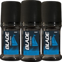 Blade Marine Fresh Erkek Roll-On Deodorant 3 x 50 ML Blade Marine Fresh Erkek Roll-On Deodorant 3 x 50 ML