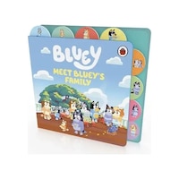Ladybird Bluey Meet Blueys Family Tabbed Board Book Ladybird Bluey Meet Blueys Family Tabbed Board Book