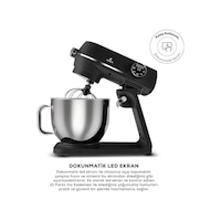 Karaca Multichef Artisan Digital Ekran 1800 W 7 L Döküm Stand Mikser Karaca Multichef Artisan Digital Ekran 1800 W 7 L Döküm Stand Mikser