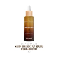 Skin Sensual Adios Dark Circle Göz Altı Serumu (caffeine Solutions 5% + Vitamin C) Aydınlık Göz Altı Görünümü Skin Sensual Adios Dark Circle Göz Altı Serumu (caffeine Solutions 5% + Vitamin C) Aydınlık Göz Altı Görünümü