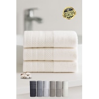 Softure 3 Lü El Yüz Havlusu Günlük Kullanım 50x90 Cm Yumuşak, Dayanıklı, Hızlı Kuruyan Ekru Softure 3 Lü El Yüz Havlusu Günlük Kullanım 50x90 Cm Yumuşak, Dayanıklı, Hızlı Kuruyan Ekru