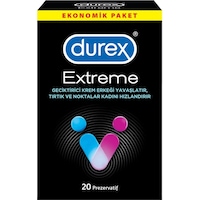 Durex Extreme Prezervatif 20'li Durex Extreme Prezervatif 20'li