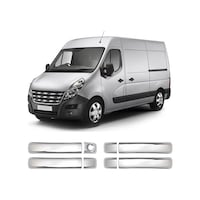 Renault Master Uyumlu 2010 Ve Üzeri Krom Kapı Kolu 4 Kapı Paslanmaz Çelik Renault Master Uyumlu 2010 Ve Üzeri Krom Kapı Kolu 4 Kapı Paslanmaz Çelik