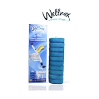 Wellnax Kullan At Yedek 10 Adet Sünger Mavi Su ve Deterjanlı Tuvalet Süngeri X1 Wellnax Kullan At Yedek 10 Adet Sünger Mavi Su ve Deterjanlı Tuvalet Süngeri X1