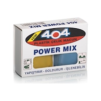 404 Power Mix Yapıştırıcı Plastik Çelik Macun 80 Gram 404 Power Mix Yapıştırıcı Plastik Çelik Macun 80 Gram
