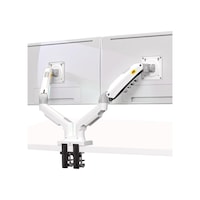 Triline Nb F160 Beyaz 17-27" Çift Kol Monitör Tutucu 2-9 Kg Amostisörlü Vesa Monitör Standı Triline Nb F160 Beyaz 17-27" Çift Kol Monitör Tutucu 2-9 Kg Amostisörlü Vesa Monitör Standı