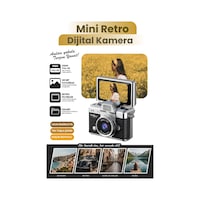 Teknoloji Gelsin Mini 1080P Ekranlı Dijital Anahtarlık Vlog Kamerası Teknoloji Gelsin Mini 1080P Ekranlı Dijital Anahtarlık Vlog Kamerası