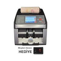 Sesli Karışık Para Sayma Makinesi Mıx 80 New, Tl Ve Euro Karışık Sayım - Dolar Adet Sayım Müşteri Ekranı Sesli Karışık Para Sayma Makinesi Mıx 80 New, Tl Ve Euro Karışık Sayım - Dolar Adet Sayım Müşteri Ekranı