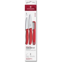 Victorinox 6.7111.33c1 Swiss Classic 3lü Bıçak Ve Soyacak Set, Kırmızı Renkli Victorinox 6.7111.33c1 Swiss Classic 3lü Bıçak Ve Soyacak Set, Kırmızı Renkli
