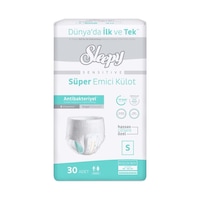 Sleepy Yetişkin Bezi Emici Külot S - Küçük - Small 30 Adet Tekli Pk Sleepy Yetişkin Bezi Emici Külot S - Küçük - Small 30 Adet Tekli Pk