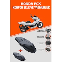 Honda Pcx Konfor Sele Ve Yağmurluk Kılıf Honda Pcx Konfor Sele Ve Yağmurluk Kılıf