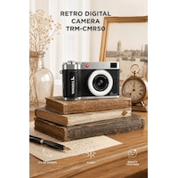 Torima CMR50 Mini Dijital Retro Kamera 48 MP Selfie Video Vlog Kamerası Torima CMR50 Mini Dijital Retro Kamera 48 MP Selfie Video Vlog Kamerası
