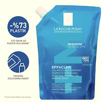 La Roche Posay Effaclar Yağlı Ciltler İçin Yüz Temizleme Jeli Refill 400 ML La Roche Posay Effaclar Yağlı Ciltler İçin Yüz Temizleme Jeli Refill 400 ML