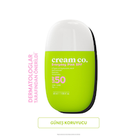 Cream Co. Peptit Niasinamid Hyalüronik Asit İçerikli Leke Karşıtı Ton Eşitleyici ve Aydınlatıcı Pink Güneş Kremi SPF50 40 ML Cream Co. Peptit Niasinamid Hyalüronik Asit İçerikli Leke Karşıtı Ton Eşitleyici ve Aydınlatıcı Pink Güneş Kremi SPF50 40 ML