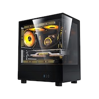 Aıgo Darkflash Db330m Usb3.0 4x12cm Fan Temperlı Cam Sıyah Matx Oyuncu Kasası Aıgo Darkflash Db330m Usb3.0 4x12cm Fan Temperlı Cam Sıyah Matx Oyuncu Kasası