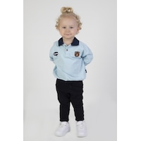 Harika Kids Erkek Bebek&çocuk İki İplik Kumaş Orta Kalınlıkta Polo Yaka Örme Basic Alt Üst Eşofman Takımı 001 Harika Kids Erkek Bebek&çocuk İki İplik Kumaş Orta Kalınlıkta Polo Yaka Örme Basic Alt Üst Eşofman Takımı 001