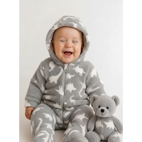 Balbeybi Welsoft Unisex Bebek Çocuk Kışlık Fermuarlı Peluş Tulum , Bebek Ve Çocuk Tulum Gri Balbeybi Welsoft Unisex Bebek Çocuk Kışlık Fermuarlı Peluş Tulum , Bebek Ve Çocuk Tulum Gri