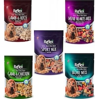 Reflex Semi-Moist Karışık Köpek Ödülü 5 x 150 G Reflex Semi-Moist Karışık Köpek Ödülü 5 x 150 G