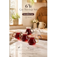 Perotti 16013 Ehl-i Keyf Renkli 6'lı Borosilikat Çay Bardağı Set Renkli Perotti 16013 Ehl-i Keyf Renkli 6'lı Borosilikat Çay Bardağı Set Renkli
