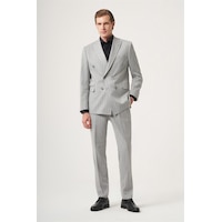 İmza Gri-füme Kırlangıç Yaka Çizgili Kruvaze 6 Drop Slim Fit Tam Astar Esnek Takım Elbise 1001260286 Gri - Füme İmza Gri-füme Kırlangıç Yaka Çizgili Kruvaze 6 Drop Slim Fit Tam Astar Esnek Takım Elbise 1001260286 Gri - Füme