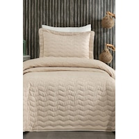 Perla Tek Kişilik Yatak Örtüsü 180x240 Cappucino Cappucino Perla Tek Kişilik Yatak Örtüsü 180x240 Cappucino Cappucino