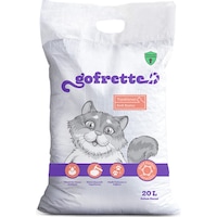 Gofrette Natural Topaklaşan Bentonit Kedi Kumu 20 L Gofrette Natural Topaklaşan Bentonit Kedi Kumu 20 L