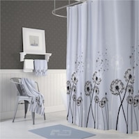Jackline Duş Perdesi 2200 Model Çift Kanat 2X110X200Cm Gri Jackline Duş Perdesi 2200 Model Çift Kanat 2X110X200Cm Gri