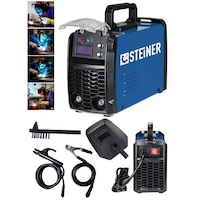 Steiner 250 Amper İnverter Mega Stick Çift Kartlı Hava Soğutmalı Dijital Göstergeli Çanta Kaynak Makinesi Mavi Steiner 250 Amper İnverter Mega Stick Çift Kartlı Hava Soğutmalı Dijital Göstergeli Çanta Kaynak Makinesi Mavi